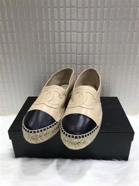 chanel shoes slip on|Chanel shoes discount.